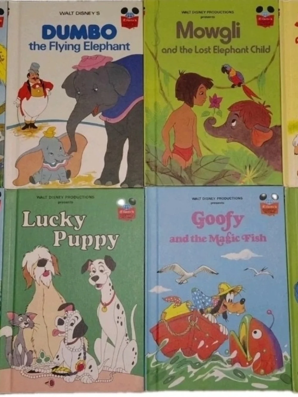 Lot of 26 Vintage Disney's Wonderful World of Reading Hardcover Books Mix